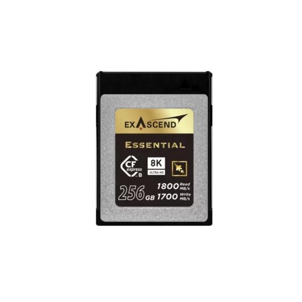 Exascend ESSENTIAL 256 GB CFexpress tipo B (Exascend EXPC3E256GB CFexpress 256GB Compact Flash Card)