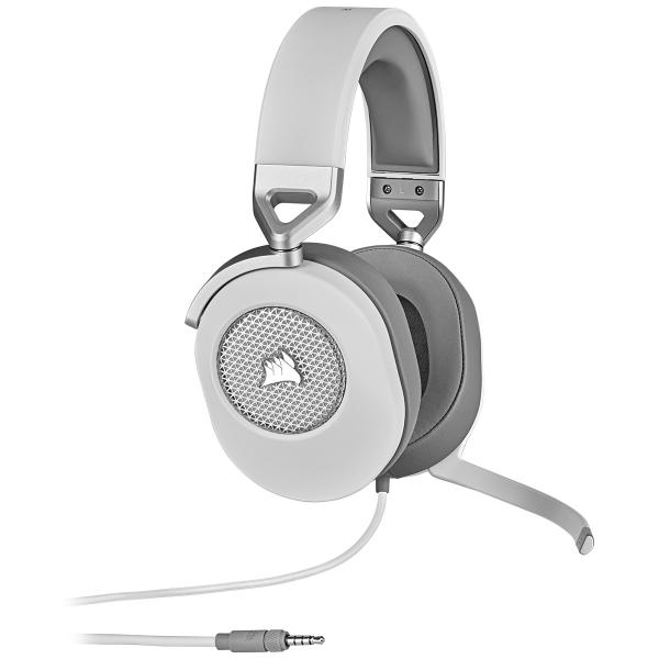 Corsair HS65 SURROUND Auricolare Cablato Portatile Gaming Bianco (CORSAIR HS65 GAMING HEADSET WHITE WIRED)
