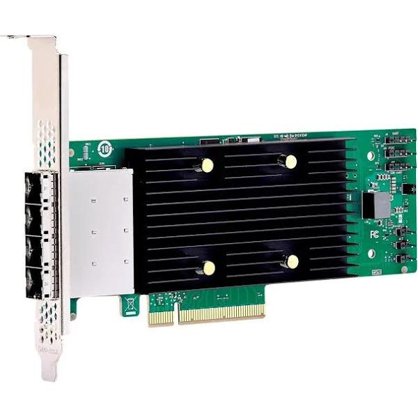 Broadcom eHBA 9600-16e scheda di interfaccia e adattatore Interno SAS, SATA (Broadcom HBA 9600-16e - Storage controller - 16 Channel - SATA 6Gb/s / SAS 24Gb/s / PCIe 4.0 [NVMe] - PCIe 4.0 x8)