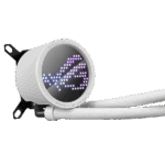 ASUS ROG Ryuo III 360 ARGB White Edition Processore Kit di raffreddamento a liquido 12 cm Bianco (Asus ROG Ryuo III 360 ARGB 360mm Liquid CPU Cooler, 8th Gen Asetek Pump, 3 x ARGB Fans, Anime Matrix