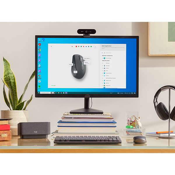 Logitech MX Anywhere 3S for Business mouse Ufficio Mano destra RF senza fili + Bluetooth Laser 8000 DPI (MX ANYWHERE 3S FOR BUSINESS - PALE GREY - EMEA28-935)