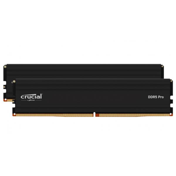 Crucial CP2K16G56C46U5 memoria 32 GB 2 x 16 GB DDR5 5600 MHz (Crucial - DDR5 - kit - 32 GB: 2 x 16 GB - DIMM 288-pin - 5600 MHz / PC5-44800 - CL46 - 1.1 V - unbuffered)