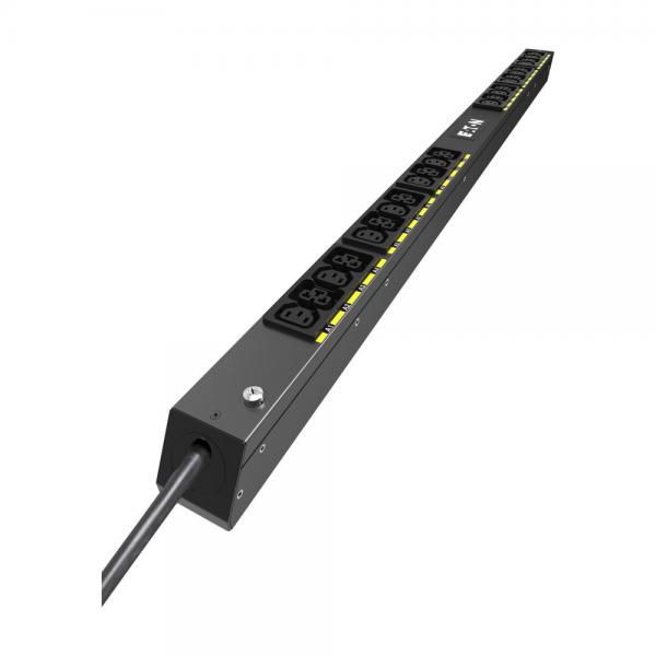 Eaton EVBAFC20A unità di distribuzione dell'energia [PDU] 24 presa[e] AC 22.5U Nero (PDU G4 BA 0U C20 16A 1P 12xC13,12xC39)