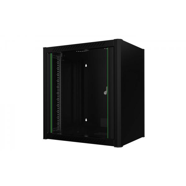 Lanview RWM12U45BL rack 12U Da parete Nero (19'' 12U Rack Wall Mount 600 - x 450 x 645mm - Black - Warranty: 60M)