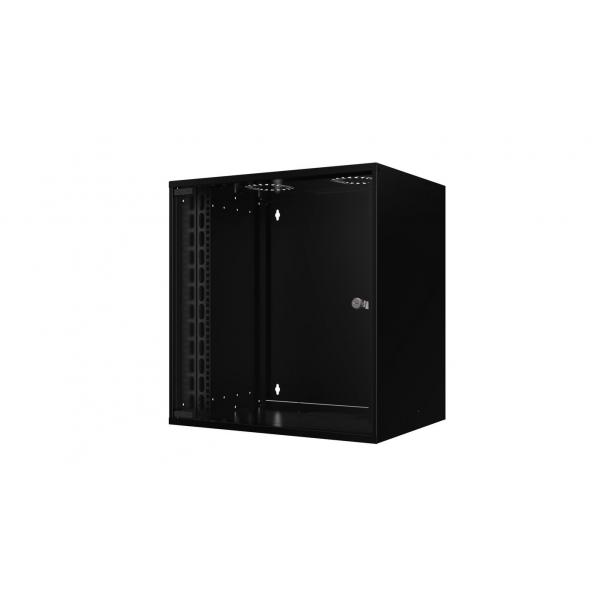 Lanview RUM12U40MNBL rack 12U Da parete Nero (19'' 12U Rack Wall Mount 565 - x 400 x 572mm SOHO - Black - - Unassembled - Warranty: 60M)
