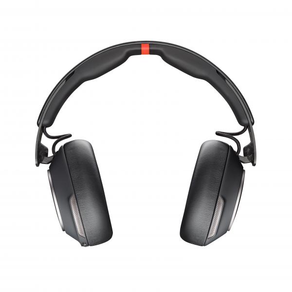 Poly Voyager Surround 85 - Voyager Surround 80 series - headset - full size - Bluetooth - wireless - active noise cancelling - USB-C via Bluetooth adapter - black - Certified for Microsoft Teams Open Office, UC certified, Certified for Microsoft Teams