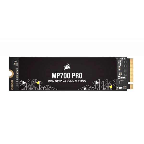Corsair MP700 PRO 2 TB M.2 PCI Express 5.0 NVMe 3D TLC NAND (Corsair 2TB MP700 PRO Gen5 M.2 NVMe SSD, M.2 2280, PCIe 5.0, R/W 12.4K/11.8K MB/s, 1.5M/1.6M IOPS)