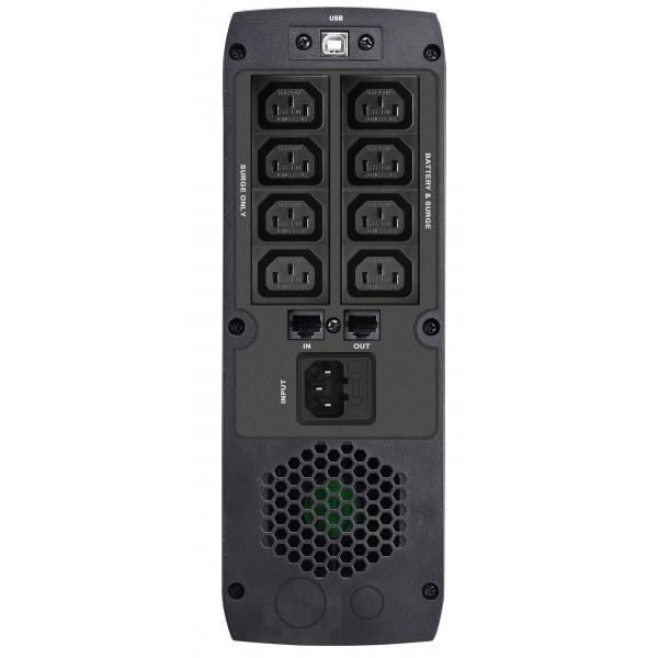 PowerWalker VI 1500 GXB IEC gruppo di continuità [UPS] A linea interattiva 1,5 kVA 900 W 8 presa[e] AC (VI 1500 GXB IEC UPS - 1500VA/900W Line Interactive, - Gaming UPS, Bluetooth LCD Display, Pure Sine Wave VI 1500 GXB IEC, - Warranty: 24M)