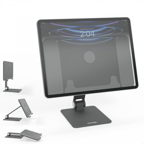 Plugable Technologies AMS-STAND13 supporto per personal communication Supporto attivo Tablet/UMPC Nero (Plugable Magnetic Tablet Stand)