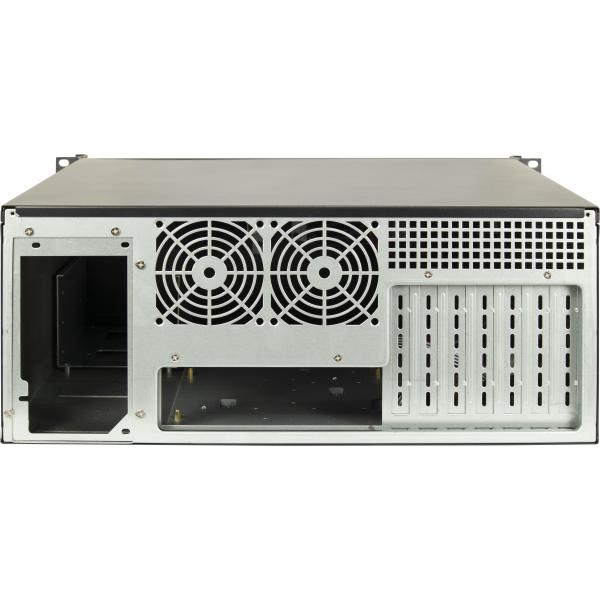 Inter-Tech 4U-K-439L Supporto Nero (Case IPC Server K-439L, o.PSU)