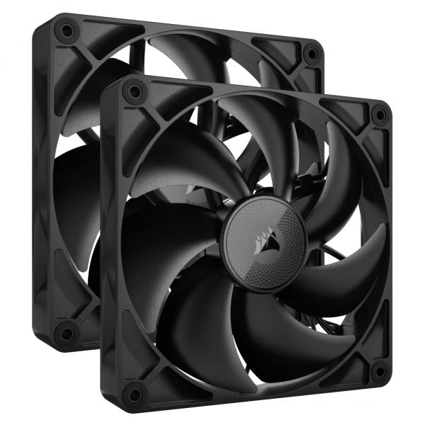 Corsair iCUE LINK RX140 Case per computer Ventilatore 14 cm Nero 2 pz (CORSAIR RX Series, iCUE LINK RX140, 14)