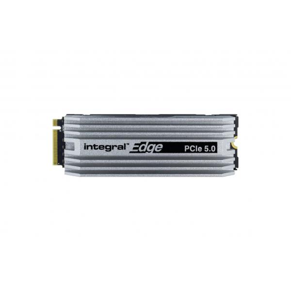 Integral INSSD2TM2280G5EDGEHSX drives allo stato solido 2 TB M.2 PCI Express 5.0 NVMe TLC (2TB - 2000GB SSD M.2 2280 NVME 2.0 PCIe Gen5 x4 R-12000MBs W-10000MBs IOPS R-1400K W-1400K TLC TBW 1400 WITH HEATSINK EDGE INTEGRAL)
