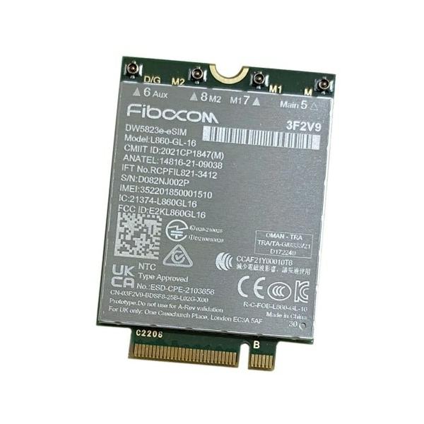 DELL DW5823E Interno WWAN 1000 Mbit/s (Dell Wireless Mobile Modem DW5823E - for 5340 5440 5540 7340 7440 7640)
