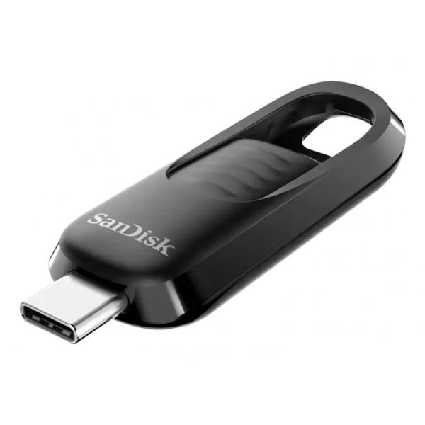 SanDisk SDCZ480-1T00-G46 unità flash USB 1 TB USB tipo-C 3.2 Gen 1 [3.1 Gen 1] Nero (ULTRA SLIDER TYPE-C FLASH DRIVE - 1TB USB 3.2 G1 RETRACTABLE CON)