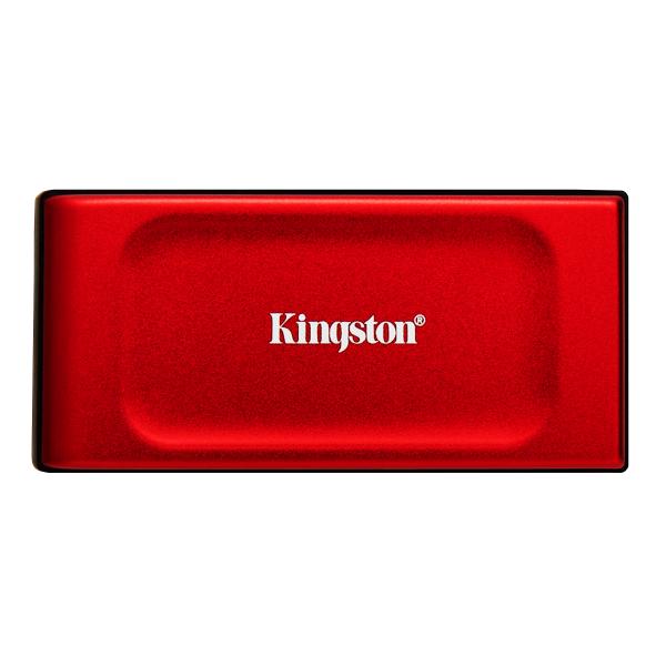 Kingston Technology 1TB SSD esterno XS1000 USB 3.2 Gen 2, Rosso (Kingston XS1000 Red [SXS1000R/1000G] 1TB Portable External SSD, Read 1050MB/s, Write 1000MB/s, USB 3.2 Gen 2, 5 Year Warranty)