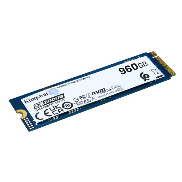 Kingston Technology 960G DC2000B PCIe 4.0 M.2 2280 Enterprise SSD (KTC 960G DC2000B M.2 NVMe SSD)