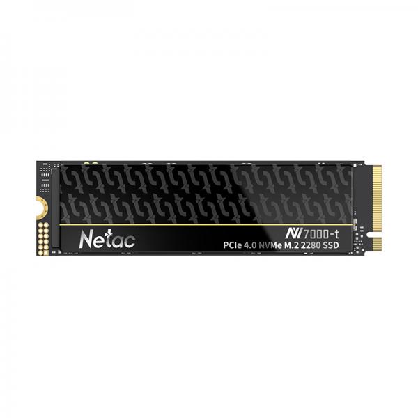 Netac NV7000-t 1 TB M.2 PCI Express 4.0 NVMe 3D NAND (Netac 2TB NV7000-T M.2 NVMe Gen4 SSD, M.2 2280, PCIe4, 3D NAND, R/W 7300/6700 MB/s, Heatspreader)