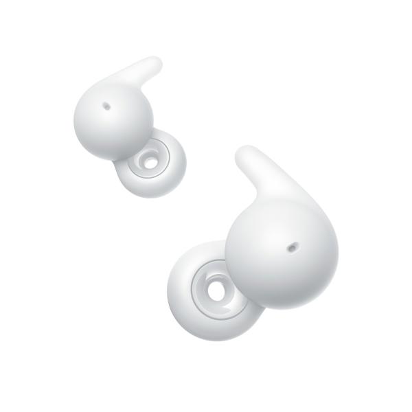 Sony LinkBuds Open – Auricolari Bluetooth True Wireless aperti - Suono trasparente, comfort per tutto il giorno 4,8 g, alta qualità del suono, IPX4, connessione Multipoint, batteria da 22 ore, iOS e Android – White (Linkbud OpenWhite)