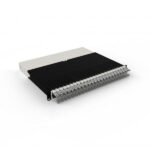 PATCHBOX PONEX8STPSL cavo di rete Grigio 0,8 m Cat6a U/FTP [STP] (PATCHBOX.ONE 8RU CAT.6A STP GREY 0,8M,INCL. 6 PATCHCATCH)