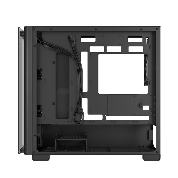 ASUS A23 PLUS TG ARGB BLACK Nero (Asus A23 PLUS ARGB Gaming Case w/ Glass Side and Front, Micro ATX, 4x ARGB Fans, 380mm GPU & 360mm Radiator Support, USB-C, Asus BTF Compatible, Black)
