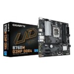 GIGABYTE B760M D3HP DDR4 Scheda Madre - Supporta CPU Intel Core di 14a Generazione, VRM Digitale a 4+1+1 Fasi, fino a 5333MHz DDR4 [OC], 2xPCIe 4.0 M.2, GbE LAN, USB 3.2 Gen1 (Gigabyte B760M D3HP DDR