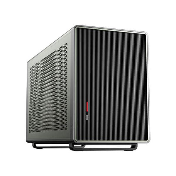 Antec Performance 1 M Aventurine Mini Tower Nero (Antec Performance 1M Aventurine Mini-ITX Gaming Case with Aluminum Finish, PCIe 4.0 Riser Cable, USB 3.2 Gen2 Type-C, Tool-Free Side Panels, Solid Side Panel, SFX-L & SFX PSU Support)