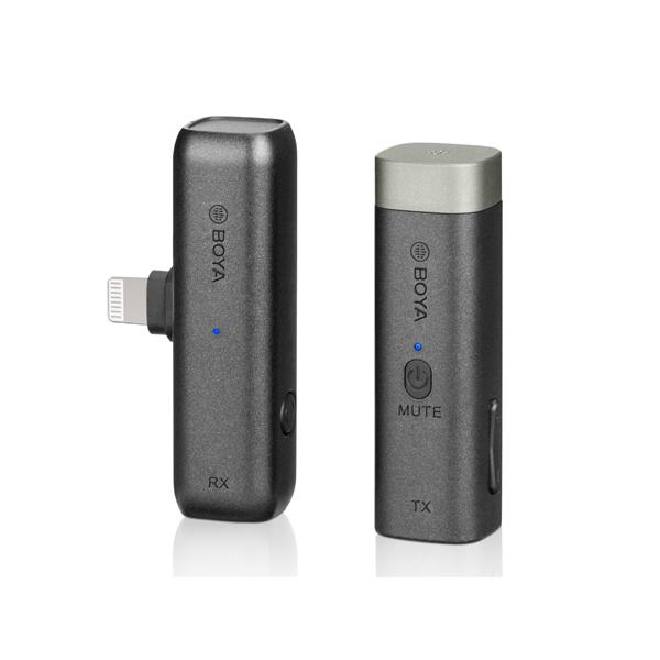 BOYA BY-WM3D microfono Grigio Microfono per videocamera digitale (BOYA BY-WM3D - tr?dl?st mikrofonsystem)