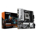 GIGABYTE B650M GAMING PLUS WIFI Scheda madre - CPU AMD Ryzen 9000, VRM a 5+2+2 fasi, fino a 8000 MHz DDR5, 2xPCIe 4.0 M.2, LAN 2.5GbE, WIFI 6E, USB 3.2 Gen 1 (GIGABYTE AM5 B650M GAMING PLUS WIFI)