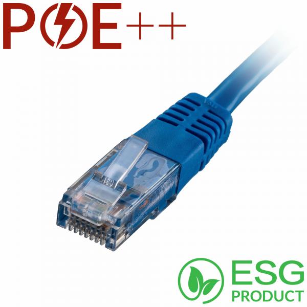 Cablenet 60-4020B cavo di rete Blu 2 m Cat6 U/UTP [UTP] (CNL 100PK 2M C6 Bl UTP PVC 24AWG FMB)