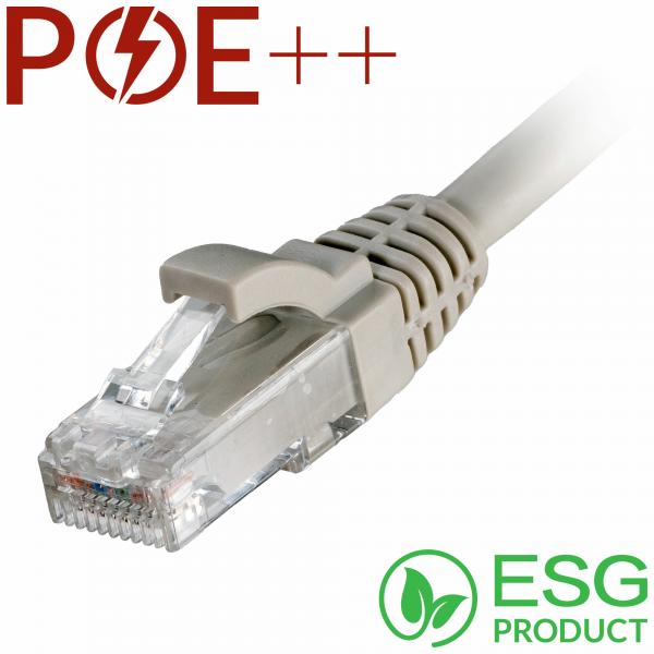 Cablenet L60-1010B cavo di rete Grigio 1 m Cat6 U/UTP [UTP] (CNL 100PK 1M C6 Gy UTP Ls 24AWG SB)