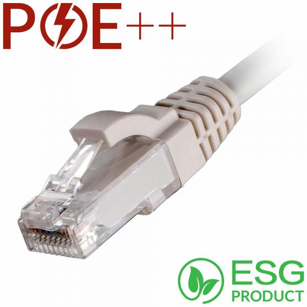 Cablenet L60-8005B cavo di rete Bianco 0,5 m Cat6 U/UTP [UTP] (CNL 100PK 0.5M C6 Wh UTP Ls 24AWG SB)