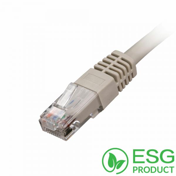 Cablenet 67-1003B cavo di rete Grigio 0,3 m Cat5e U/UTP [UTP] (CNL 100PK 0.3M C5e Gy UTP PVC 24AWG FMB)