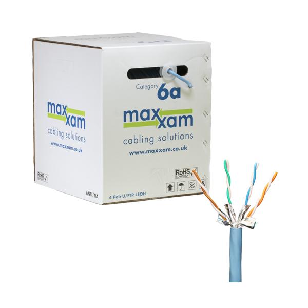 Cablenet XX6A0004 cavo di rete Blu 305 m Cat6a U/FTP [STP] (CNL C6A Ice UFTP Ls 23AWG Sld B2ca 305m)