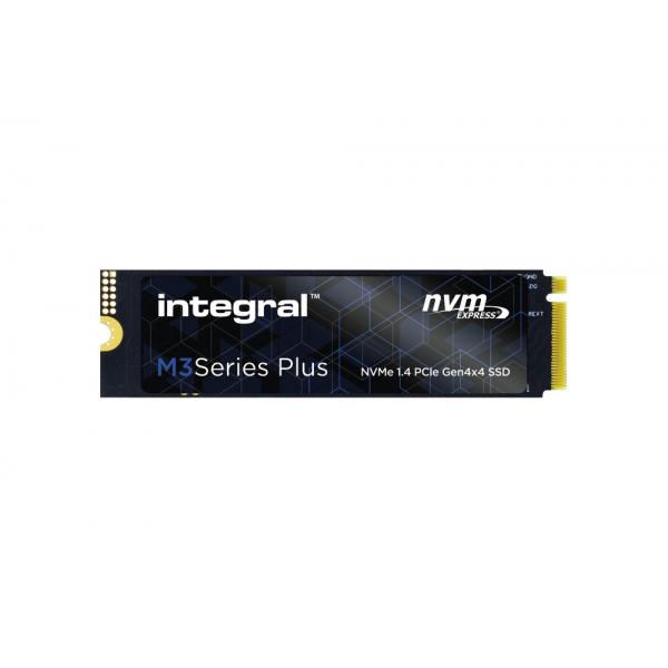 Integral SP02KGBP44US7005-IN drives allo stato solido 2 TB M.2 PCI Express 4.0 NVMe TLC (2TB - 2000GB SSD M.2 2280 NVME 1.4 PCIe Gen4 x4 R-4850MBs W-4400MBs IOPS R-620K W-630K TLC TBW 1048 M3 PLUS INTEGRAL)