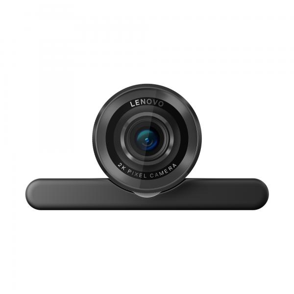 Lenovo 4XC1Q25245 webcam 4 MP 1920 x 1080 Pixel USB-C Nero (Lenovo - Webcam - colore - 2560 x 1440 - 2K - audio - USB 2.0 - MJPEG, YUY2 - 5 V c.c.)