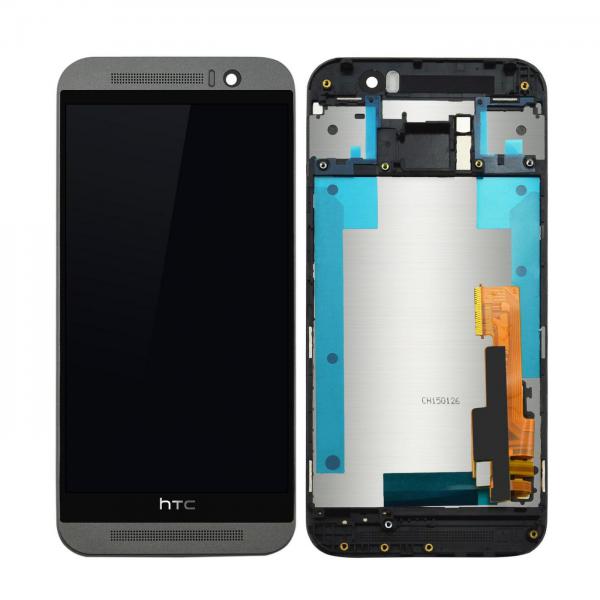 CoreParts MSPP73238 ricambio per cellulare Display Nero (LCD Screen and Digitizer with - Front Frame Assembly Black - for HTC One M9 Digitizer with Front Frame Assembly Black - Warranty: 12M)