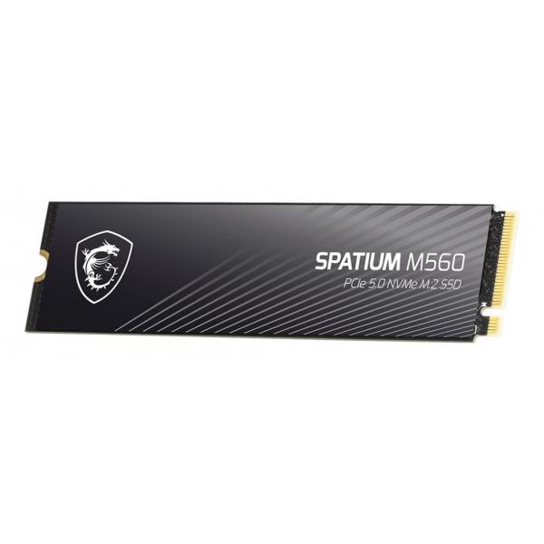 MSI Spatium M560 PCIE 5.0 NVME M.2 2 TB PCI Express 5.0 3D NAND (MSI SSD SPATIUM M560 M.2 PCIE 2TB)