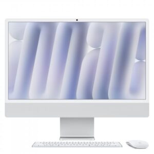Apple iMac Apple M M4 59,7 cm (23.5") 4480 x 2520 Pixel PC All-in-one 16 GB 256 GB SSD macOS Sequoia Wi-Fi 6E (802.11ax) Argento