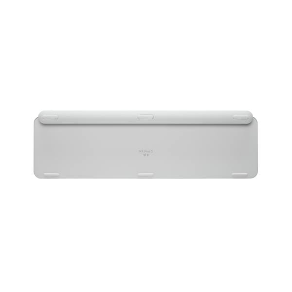 Logitech MX Keys S tastiera RF senza fili + Bluetooth QWERTZ Tedesco Alluminio, Bianco