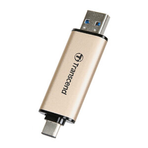 Transcend JetFlash 930C unità flash USB 128 GB USB Type-A / USB Type-C 3.2 Gen 1 (3.1 Gen 1) Oro