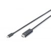 Digitus Cavo adattatore USB Type-C 2a gen, Type-C a HDMI A