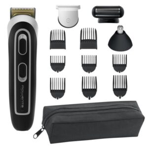 Kit Regolabarba Ricaricabile TRIM & STYLE TN9140 Colore Nero /Argento