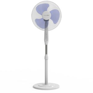 Ventilatore a Piantana Universal Blue ZERMATT 7045W Azzurro Bianco 45 W