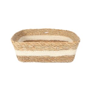 Scatola portaoggetti Privilege vimini Quadrato 27 x 27 x 9 cm (8 Unità)