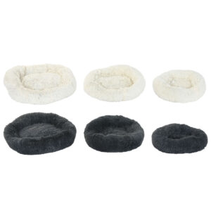 Letto per animali domestici Home ESPRIT Bianco Grigio scuro 73 X 64 X 16 CM 2 Unità