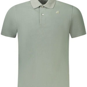 K-WAY POLO MANICHE CORTE UOMO VERDE