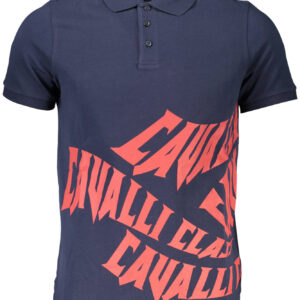 CAVALLI CLASS POLO MANICHE CORTE UOMO BLU