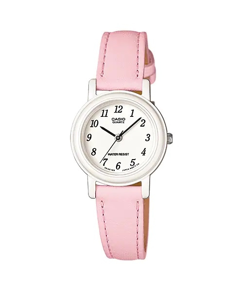CASIO COLLECTION Mod. POP LADY, LEATHER - PASTEL PINK