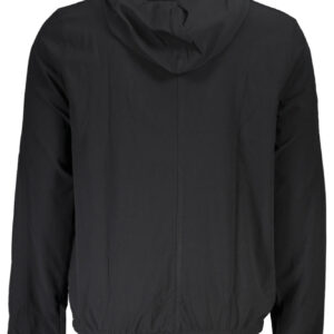 CALVIN KLEIN FELPA CON ZIP UOMO NERO