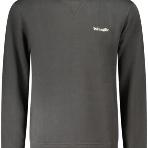 WRANGLER FELPA SENZA ZIP UOMO NERO